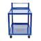 Vestil Steel Service Cart, 2 Shelves, 28 x 48, Steel, 1000 lb Load Capacity, 2 Shelves, 27.875" W SCS2-2848 - alternate 4